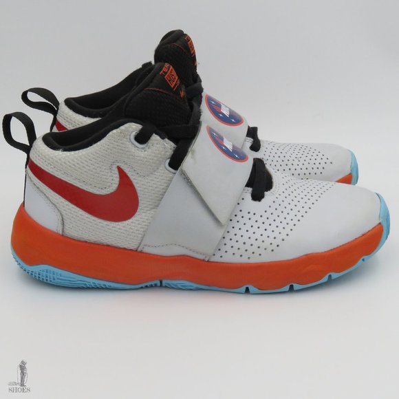 Nike Tame Hustle D 8 SD GS 'Pure Platinum Orange' - Picture 1 of 10